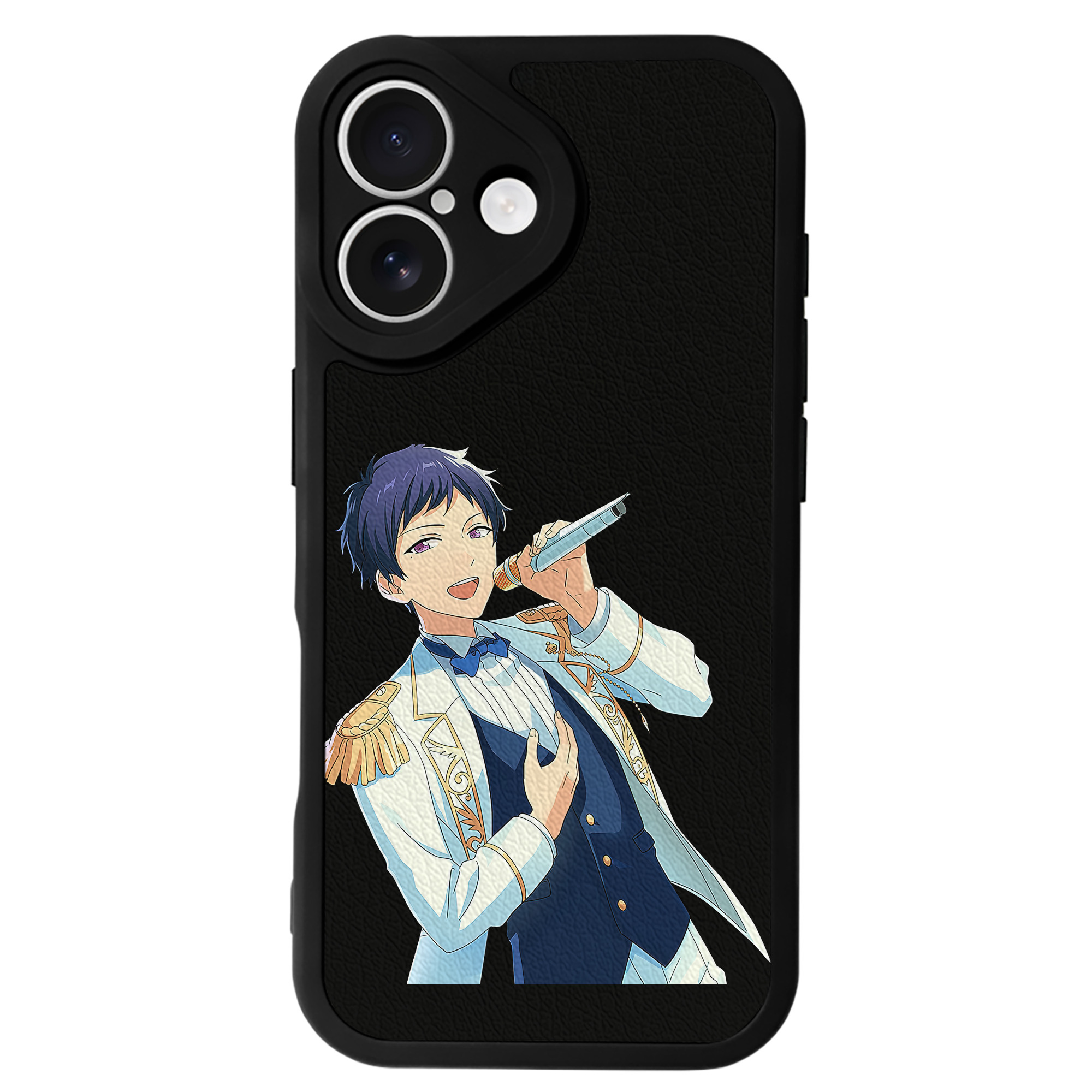 （画像用） あんさんぶるスターズ! Ensemble Stars 【iPhone 16シリーズ対応】シリコンスマホケース（レザー調） 材質：シリコン